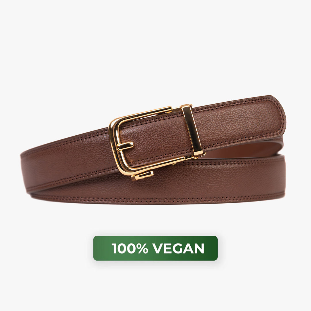 Classic Belt - Marron (vegan)