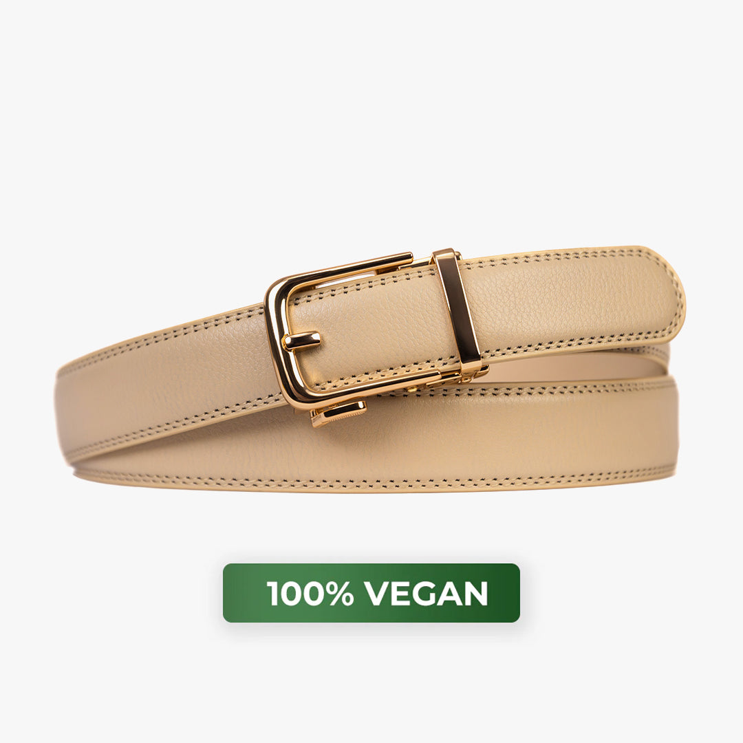 Classic Belt – Beige (vegan)