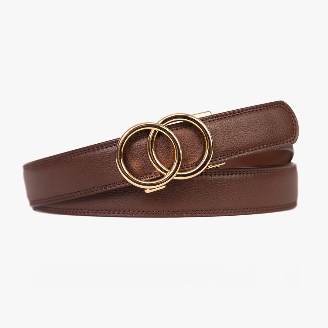 Ceinture Large Marron Foncé Femme | Bréal