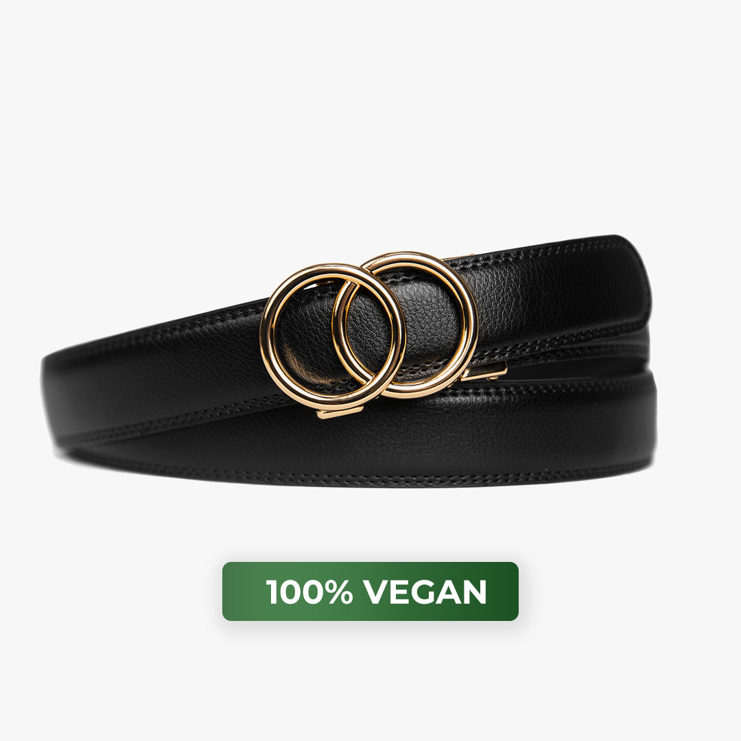 Modern Belt - Noir (vegan)