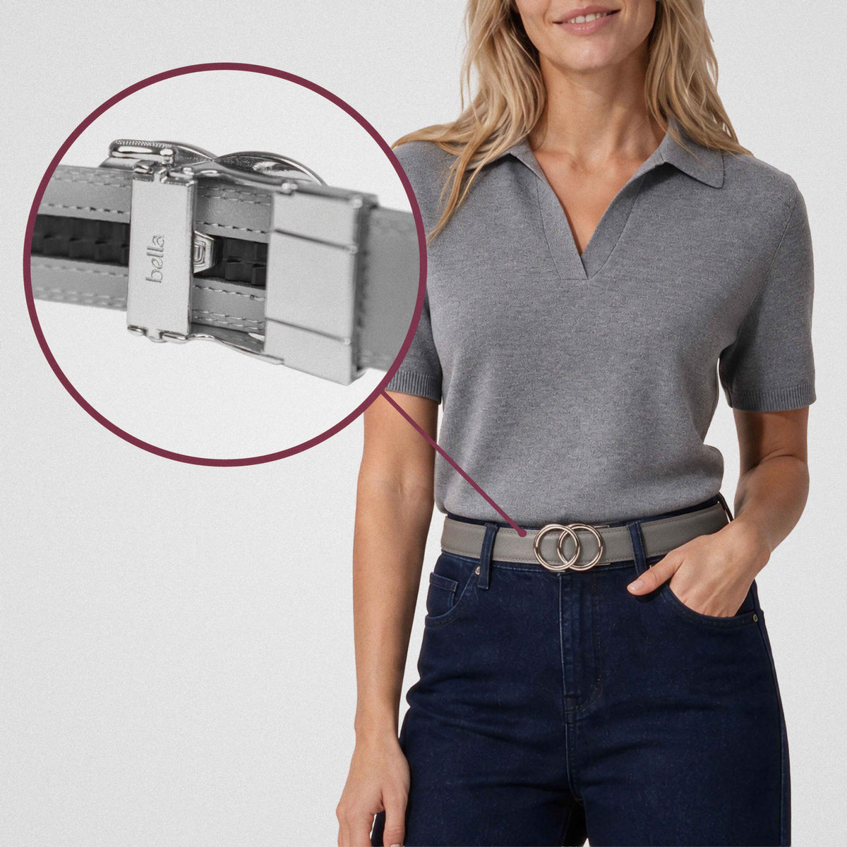 Modern Belt - Gris