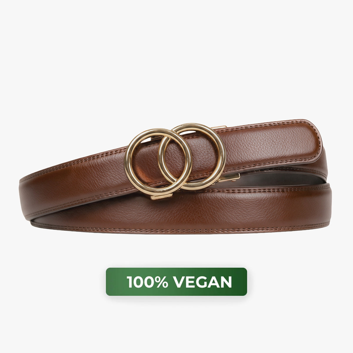Modern Belt - Marron (vegan)