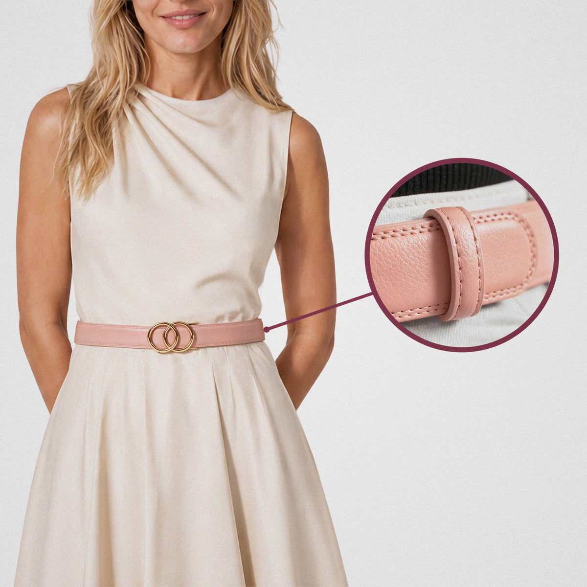 Modern Belt - Rose