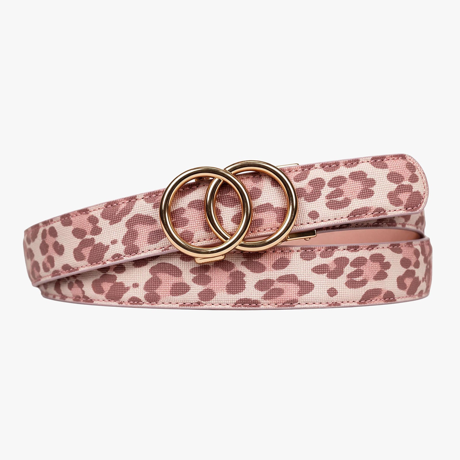 Modern Belt - Leopard Pink