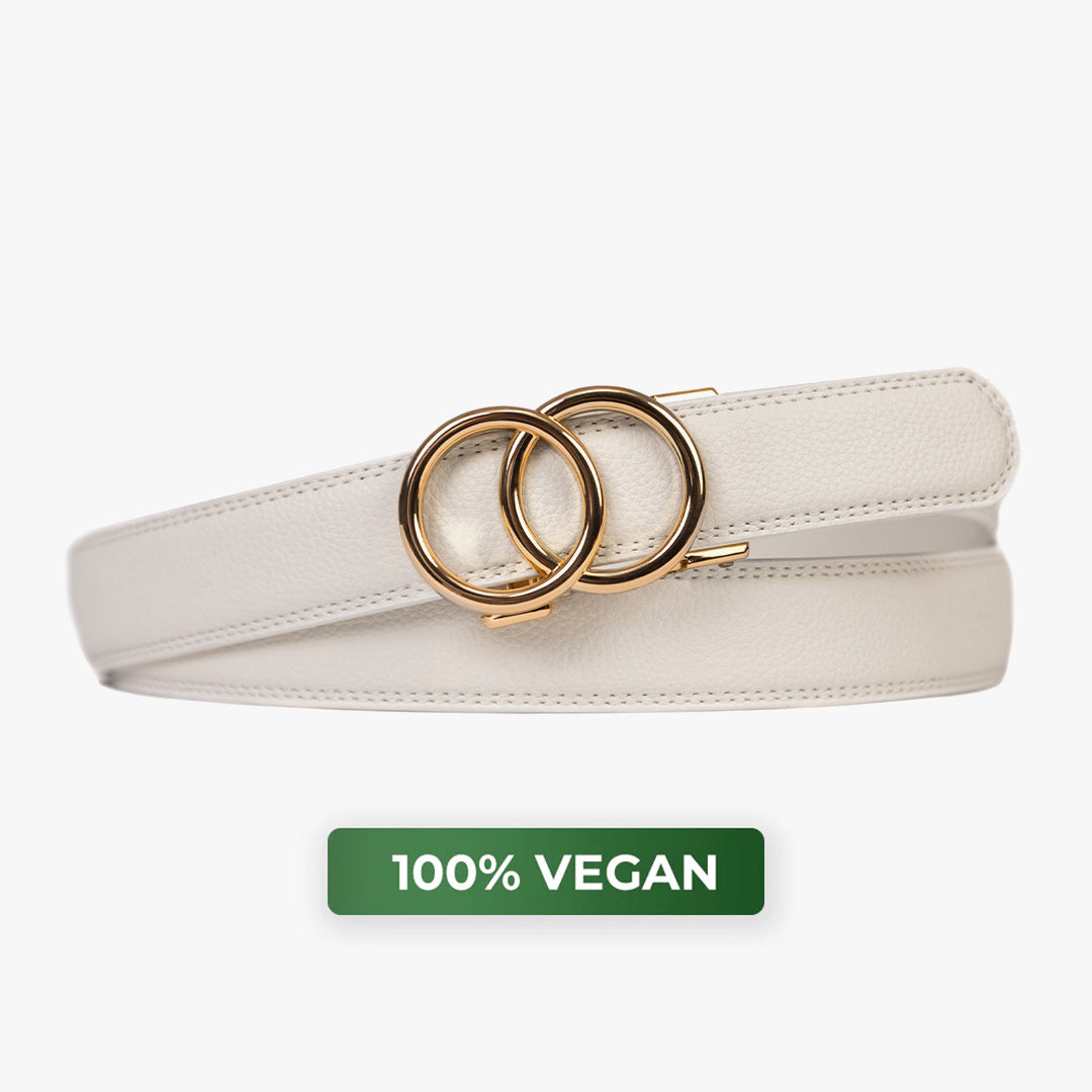 Modern Belt - Blanc (vegan)