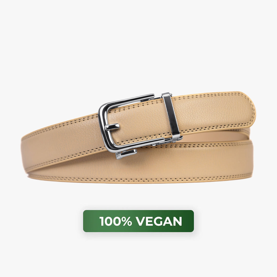 Classic Belt – Beige (vegan)