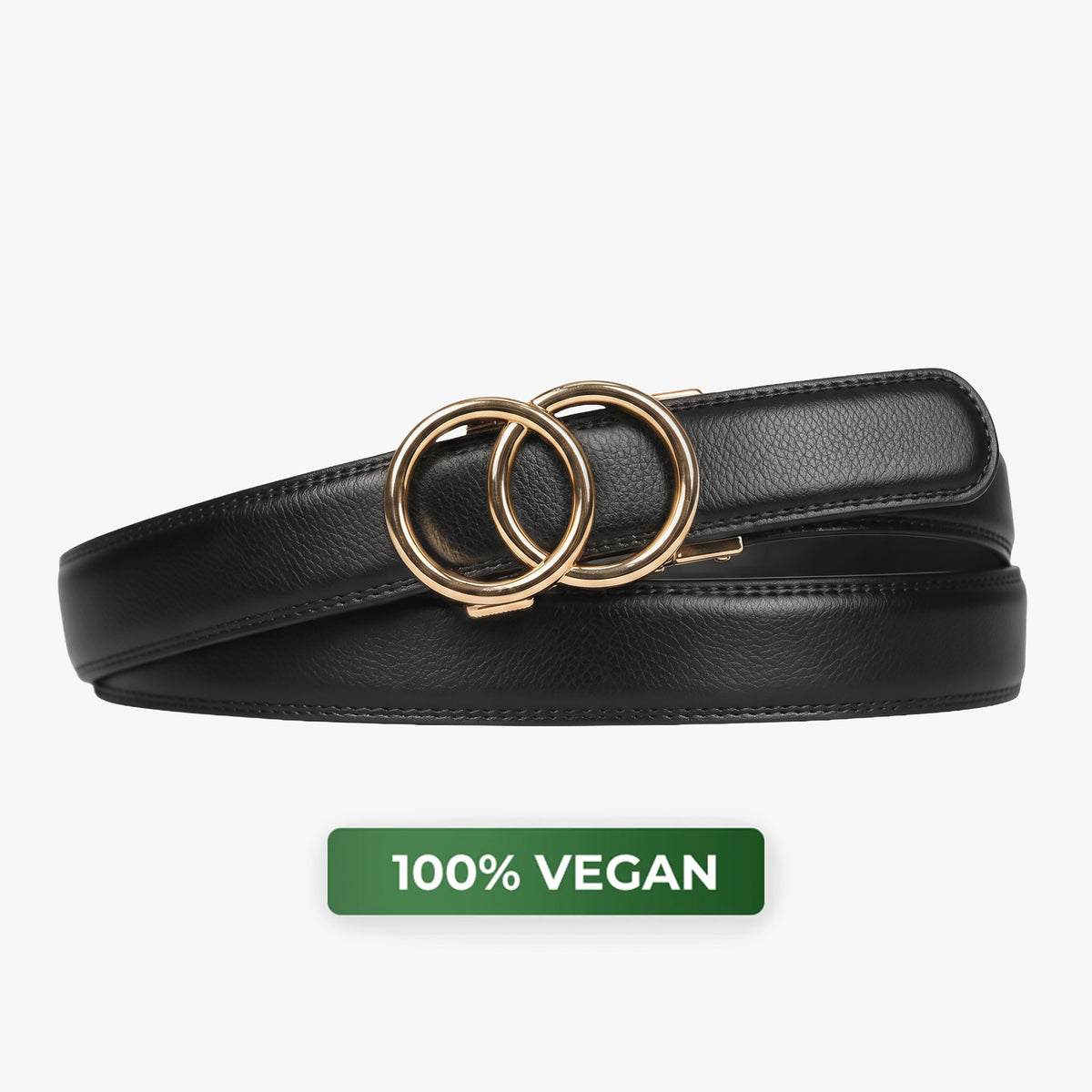 Modern Belt - Noir (vegan)