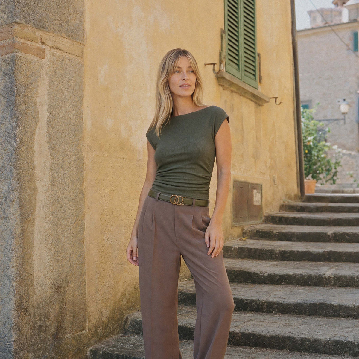 Modern Belt - Vert Olive